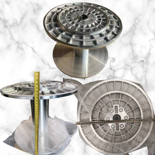 07.1) Warping Machine Aluminium Bobbins