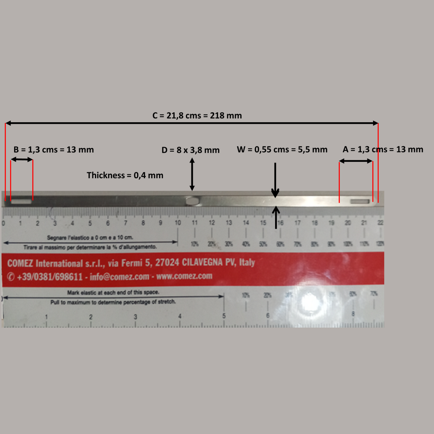 01.5) Stainless Steel Heddles