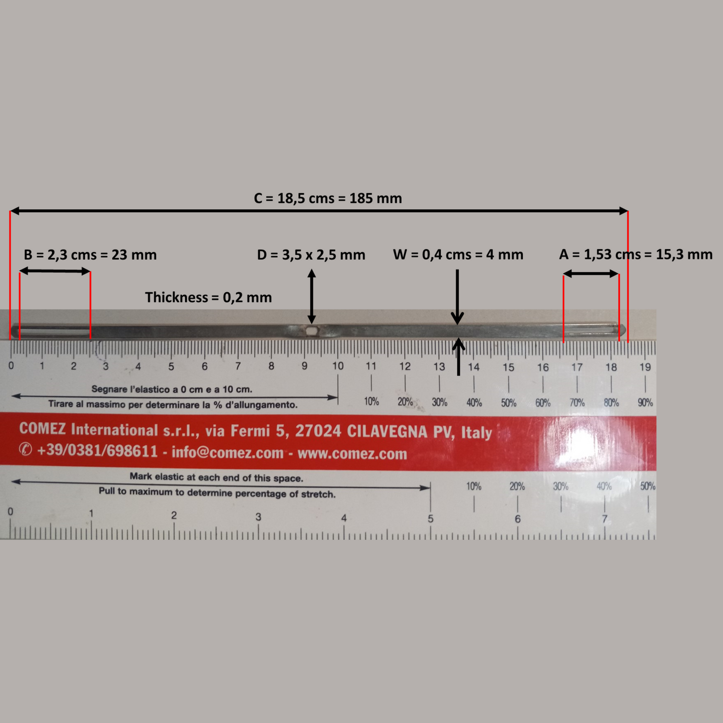 01.5) Stainless Steel Heddles